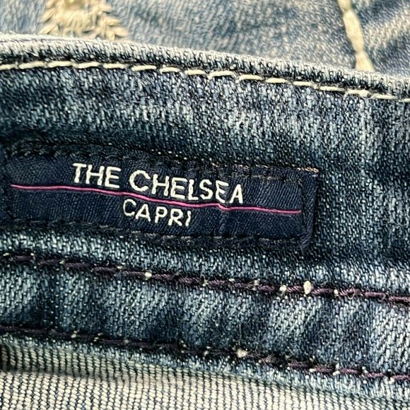 Vigoss Capri Jeans Women's Plus 18 X 21 Chelsea Stretch Denim Mid-rise Casual - Picture 8 of 12